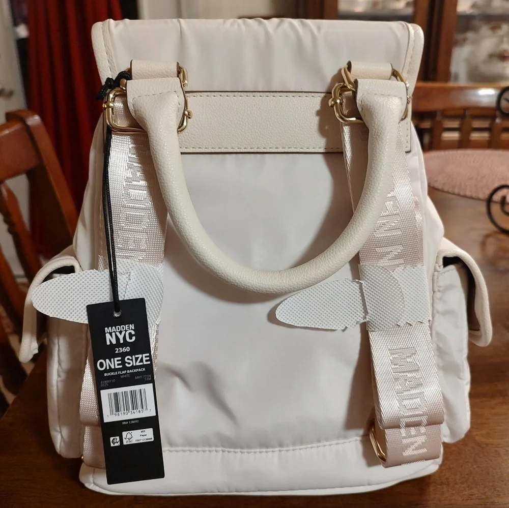 White Madden Backpack Brand New - Picture 7 of 10